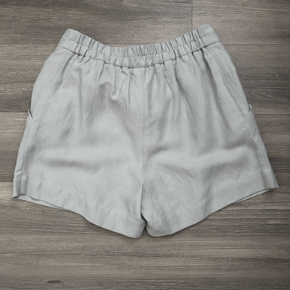 Aritzia Wilfred Fable Linen Short - Pearl Grey - Picture 3 of 5